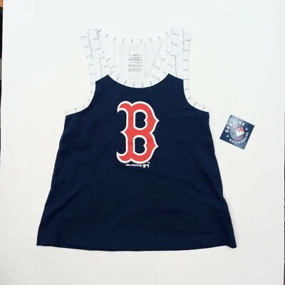 Camiseta sin mangas Boston Red Sox niñas NUEVA Foto 1 de 4