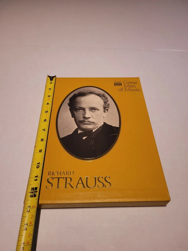 Vintage Time Life Great Men Of Music Cassettes Richard Strauss Set of 4 New - Image 1 of 4