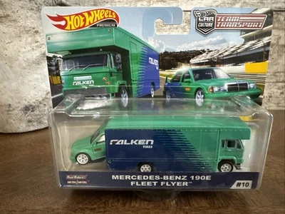 Hot Wheels Premium Car Culture Team Transport Mercedes-Benz 190E Fleet Flyer #10 Foto 1 de 3