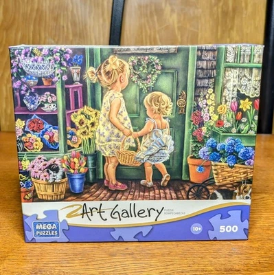 Mega Jigsaw Puzzles 500 Pieces Tricia Reilly-Matthews Art Flowers For You SEALED - Image 1 of 3
