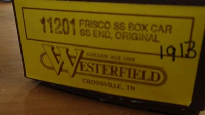Frisco SS Box Car, Original, craftsman resin kit by Westerfield - Image 1 of 3