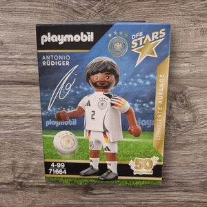 PLAYMOBIL 71664 Antonio Rüdiger Fußballer EM 2024 DFB Stars Limitierte Auflage 8 - Bild 1 von 5