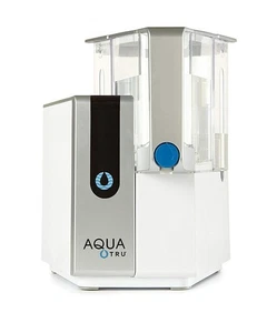 Filtro acqua da banco AquaTru AT2020 purificazione bianco manca coperchio superiore - Foto 1 di 23