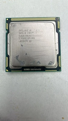 INTEL 08 i7-870 INTEL CORE i7 SLBJG MALAY 2.93GHZ/8M/09B L032B295 e4 CPU Process - Image 1 of 2