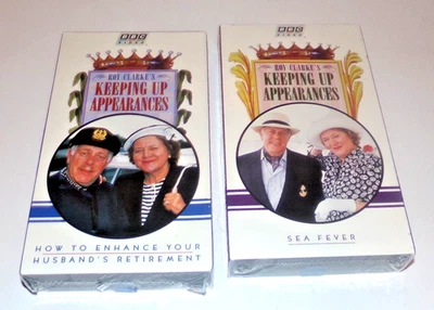 Keeping Up Appearances Sea Fever & How to Enhance Husbands Retirement VHS videos - Image 1 of 2