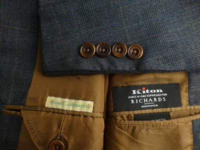 Kiton Blazer 52R/42R Cashmere100% Excellent Condition Suit Jacket Sport Coat - Image 1 of 4