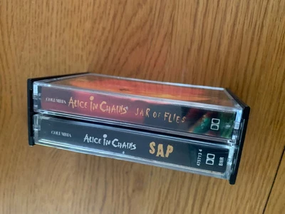ALICE IN CHAINS JAR OF FLIES SAP SCARCE DOUBLE PACK CASSETTE TAPE 1994 - Image 1 of 4
