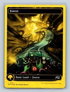 Forest (0511) Aetherdrift #511 MTG Foil - Picture 1 of 2