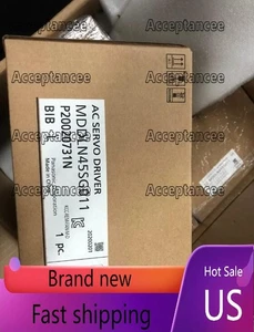 Servo unidad Panasonic MDDLN45SG011 Free TAX de EE. UU. 1 pieza nueva envío rápido - Imagen 1 de 2