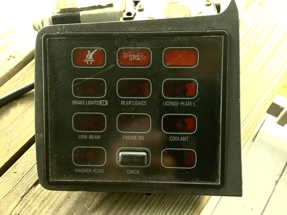 BMW e24 635CSi panel de control para airbag coche 1988/89 Foto 1 de 1