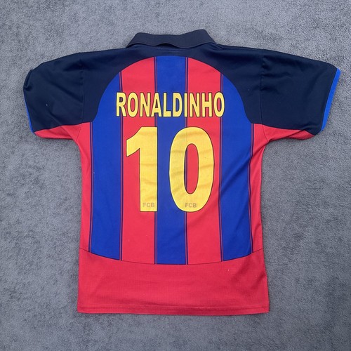 Nike 2005/06 Barcelona #10 Ronaldinho Reissue Jersey HQ1462-471 In