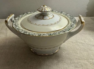 Vintage Noritake Bone China - Covered Sugar Bowl From Japan - Picture 1 of 3