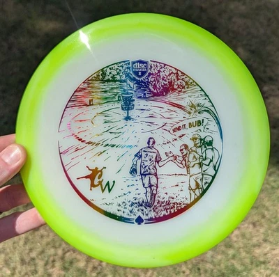 Casey White Fd1 Discmania tour series send it bub (Rare) 175g - Image 1 of 4