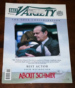 Daily Variety 2003 Jan 8 About Schmidt Spirited Away Lilo & Stitch - Picture 1 of 10