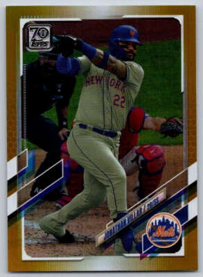 2021 Topps Gold Foil #479 Jonathan Villar (ref 169895) - Image 1 of 2