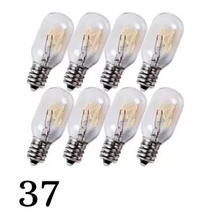15W Salt Lamp Replacement Bulb – E12 Base | Warm Glow Night Light Bulb LOT OF 25 - Picture 1 of 1