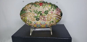NUEVO BOLSO CLUTCH PIEDRAS MULTICOLOR. - Imagen 1 de 11