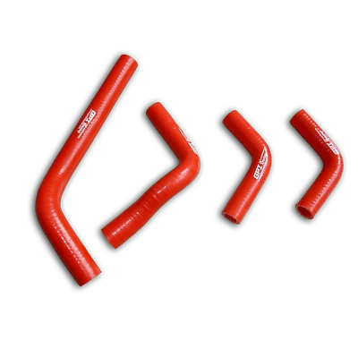 Manguera de radiador de silicona roja para Honda CRF250 CRF250R Crf250x 2005 06 07 2004-2009 Foto 1 de 4