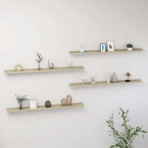Wall Shelf Floating Shelf Wall Mounted Display Shelf for Photo Frame vidaXL - Picture 1 of 72