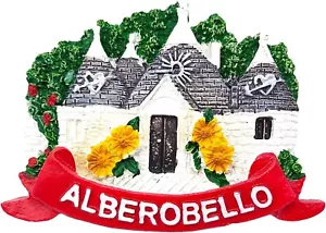 Calamita magnete frigo Trulli Alberobello frigorifero souvenir per cucina casa - Bild 1 von 5