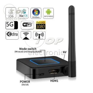 Wireless HDMI Dongle Miracast Car Wifi Mirror Link Airplay DLNA Screen Mirroring - Picture 1 of 10