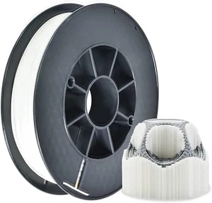 PVA Filament, Water Soluble Support 3D Printer Filament 1.75Mm 0.5KG Spool for 3 - Picture 1 of 9