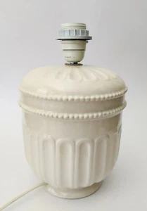 ♥ BASE LAMPADA DA TAVOLO IN CERAMICA BIANCA DESIGN ZACCAGNINI VINTAGE MIDCENTURY - Picture 1 of 7