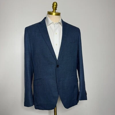 Abrigo deportivo Savile Row Blazer 44R para hombre azul marino elástico Foto 1 de 4