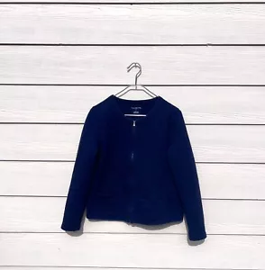 Chaqueta para mujer Talbots con cremallera azul. Talla pequeña. Pre-amado suavemente usado - Imagen 1 de 2