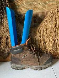 Tenis de cuero para hombre Wolverine marrones con cordones malla senderismo talla 9EW - Imagen 1 de 8