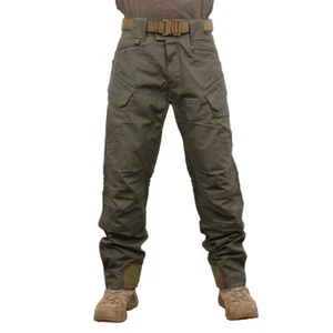 PAZAGUILA Tactical Frogman Combat Pants Long Men Duty Cargo Trousers NAVY - Picture 1 of 14