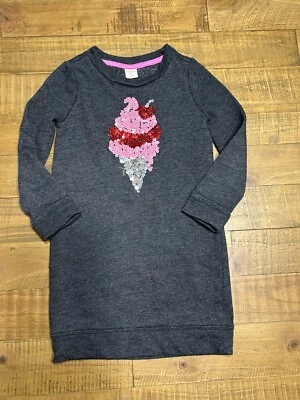 Vestido de suéter para niña Gymboree con secuencia de helado, pequeño (5 - 6) Foto 1 de 4