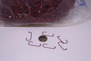 Bulk 100 Mustad 32746NP-RD rot 1/0 Ultra Point 90 Grad Jighaken - RAR - Bild 1 von 2