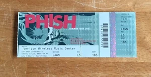 Phish 22. Juli 2003 Verizon Music Center Noblesville IN Konzertkarte - Bild 1 von 2