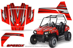 Polaris RZR 170 Youth UTV Graphics Kit CreatorX Decals SpeedX Black-Red - Picture 1 of 1