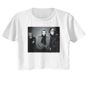 Camiseta para mujer The Police British Rock Band foto en blanco y negro - Imagen 1 de 5