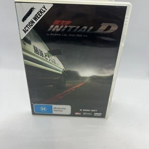 Initial D  DVD Andrew Lay Alan Mak Film 2 Disc Set Car Racing Region 4 Ex-Rental - Picture 1 of 5
