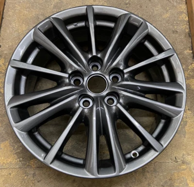 1 llanta Mazda CX-5 17X7" carbón 2017-2021 #64246 reacondicionada Foto 1 de 2