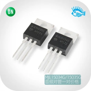 Pair of Original ON MJE15034G MJE15035G TO-220 HiFi Audio Power Transistor - Picture 1 of 5