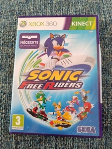 Sonic Free Riders Jeu Xbox 360 Kinect PAL Fr Complet - Picture 1 of 3
