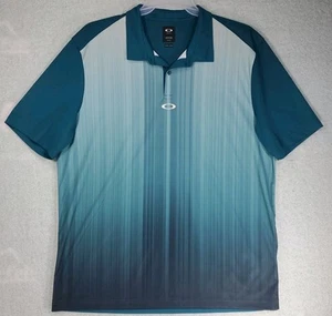 Camisa Polo Oakley Para Hombres 2XL Manga Corta Rendimiento Golf Activo Ligera Usada en Excelente Condición - Imagen 1 de 11