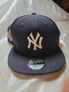New York Yankees 100th Anniversary World Series Addition Fitted Hat 7 3/8 (D032) - Bild 1 von 10