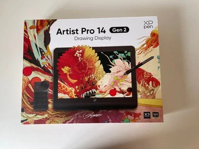 XPPen Artist Pro 14 (Gen 2) Graphics Drawing Tablet, X3 Pro Stylus - Image 1 of 4
