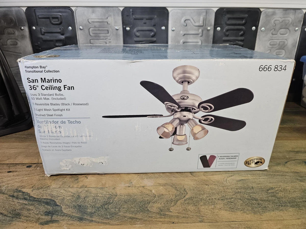 Hampton Bay Ceiling Fans 36 in Fan Width for sale | eBay