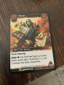 Thrall Timewalkers Foil WoW World of Warcraft TCG 20/30 Karte - Bild 1 von 2