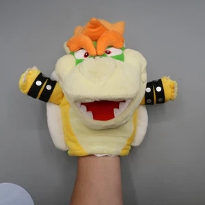 Nintendo 2017 Super Mario Bros Bowser por hashtag coleccionable marioneta de mano de 10" - Imagen 1 de 6