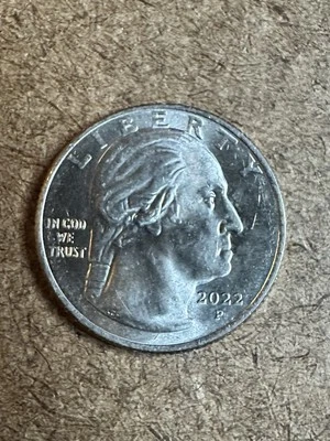 2022 P Wilma Mankiller QuarterRare Coin "In Cod We Trust" - Image 1 of 2