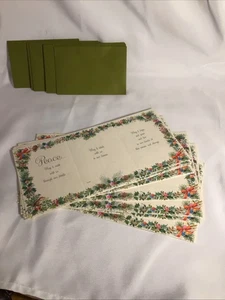 12 AMERICAN GREETINGS VINTAGE CHRISTAMAS CARDSWITH ENVELOPES - Picture 1 of 10