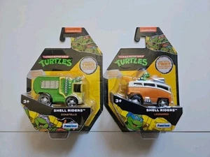 TMNT Teenage Mutant Ninja Turtles Nickelodeon Shell Riders Donatello Leonardo - Imagen 1 de 6