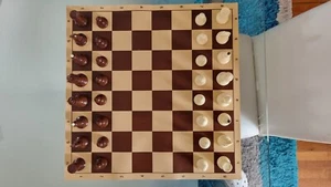 Schachspiel mit Rollbares Schachfeld Turnierschach/Profi 50x50cm...+Stopuhr NEU! - Bild 1 von 10
